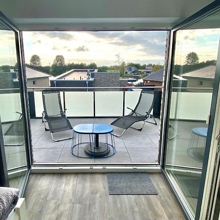 Ferienhaus Moin. Am Harkebruegger See Mit Sauna Barssel  Exteriör bild