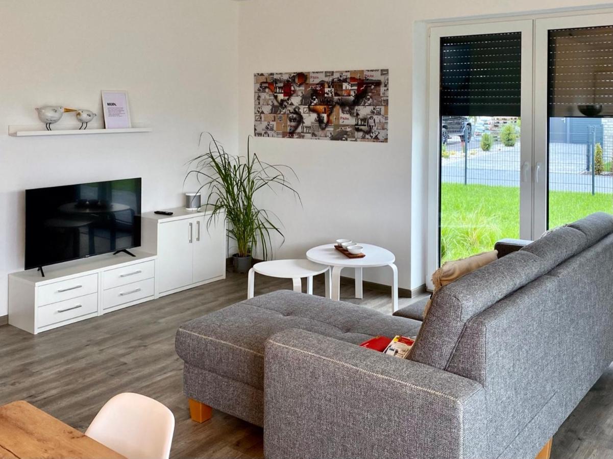 Ferienhaus Moin. Am Harkebruegger See Mit Sauna Barssel  Exteriör bild