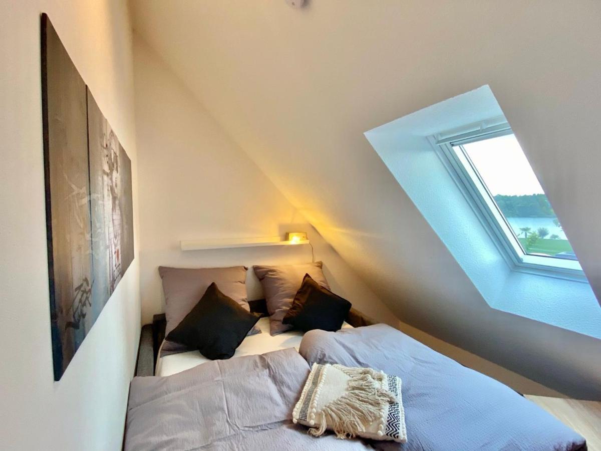 Ferienhaus Moin. Am Harkebruegger See Mit Sauna Barssel  Exteriör bild